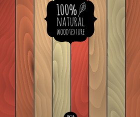 Vector natural wood background graphics 01
