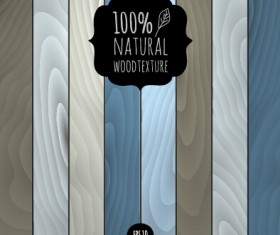 Vector natural wood background graphics 02