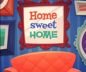 Vector retro advertising poster template material 11