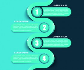 Vector templates modern business design graphics 02