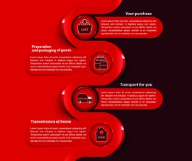 Vector templates modern business design graphics 03