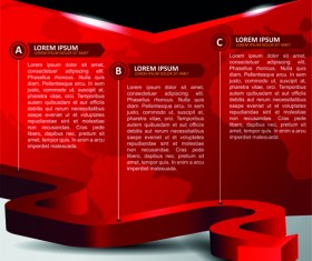 Vector templates modern business design graphics 05