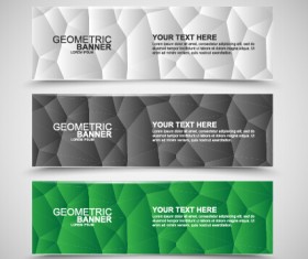 Vector web banners creative design graphics set 02