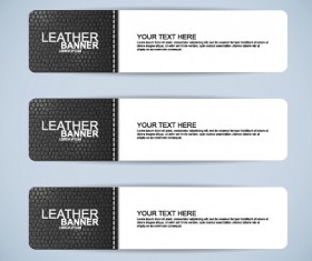 Vector web banners creative design graphics set 11