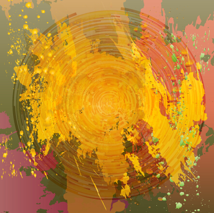 grunge colored background illustration vector 05
