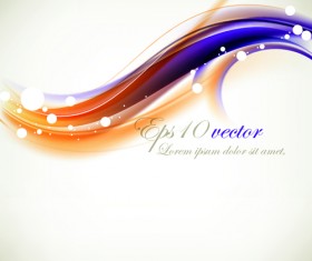 Abstract wave shiny background art vector 02