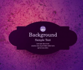 Black label with background vector 05
