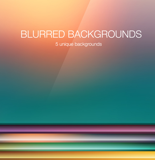 Blurred colorful background material