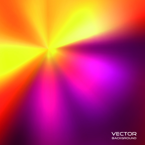 Blurs colored light line vector background 01