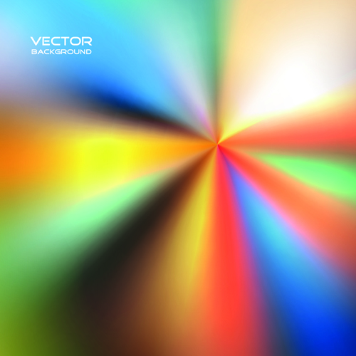 Blurs colored light line vector background 02