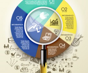 Business Infographic creative design 1950