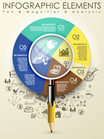 Business Infographic creative design 1950