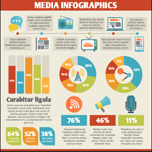 Business Infographic creative design 1955