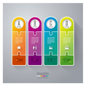 Business Infographic creative design 1956