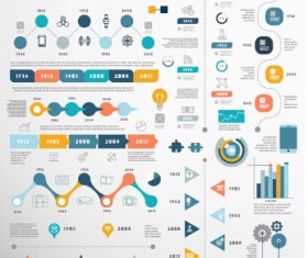 Business Infographic creative design 1962