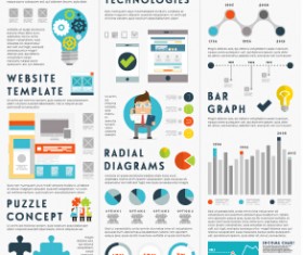 Business Infographic creative design 1965