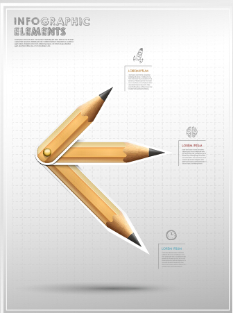 Business Infographic creative design 1967