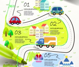 Business Infographic creative design 1969