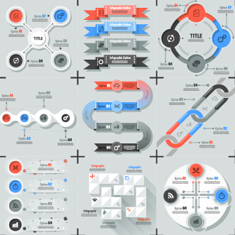 Business Infographic creative design 1975