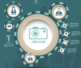 Business Infographic creative design 1984