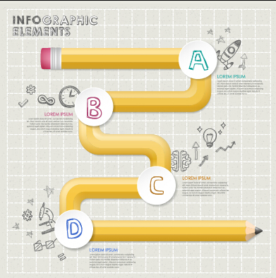 Business Infographic creative design 1995