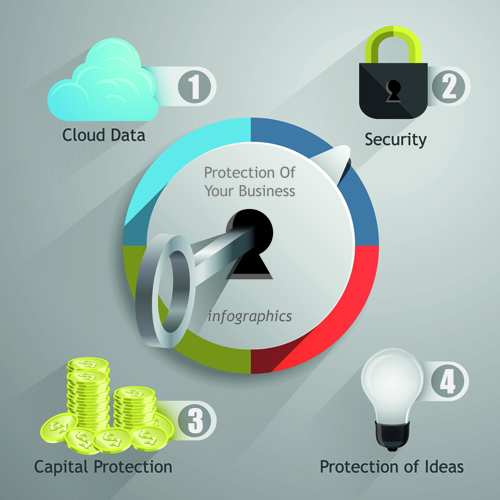 Business Infographic creative design 2008