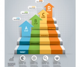Business Infographic creative design 2045