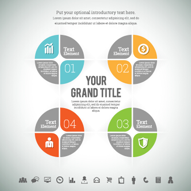 Business Infographic creative design 2054