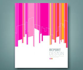 Business cover abstract design vector 03