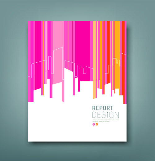 Business cover abstract design vector 03 free download