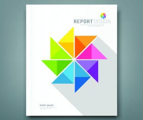 Business cover abstract design vector 05