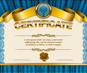 Vector certificate template exquisite vector 11