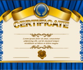 Vector certificate template exquisite vector 07