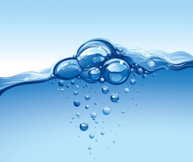 Clear water creative background vector art 03