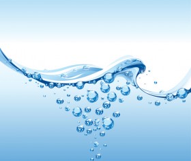 Clear water creative background vector art 04