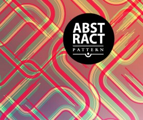 Colored abstract pattern vectors material