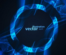 Colored rays abstract vector illustration 01