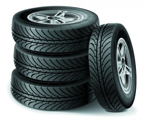 Creative car tires vector design 03