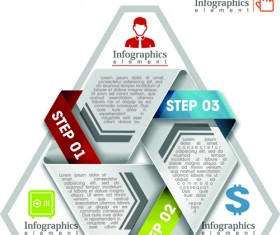 Creative paper infographics vector art 05