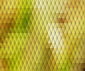 Creative polygonal pattern vector