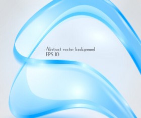 Dynamic transparent blue ribbon vector background 08