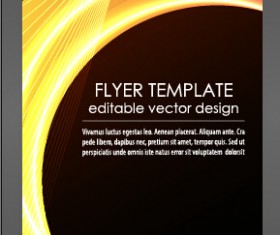 Exquisite magazine cover design vector set 01