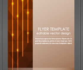 Exquisite magazine cover design vector set 02