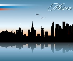 Famous cities silhouette creative vector 03