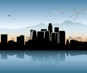 Famous cities silhouette creative vector 06