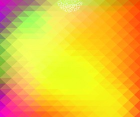 Geometric shapes colored blurred background vector 02