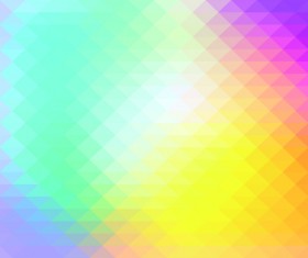 Geometric shapes colored blurred background vector 04