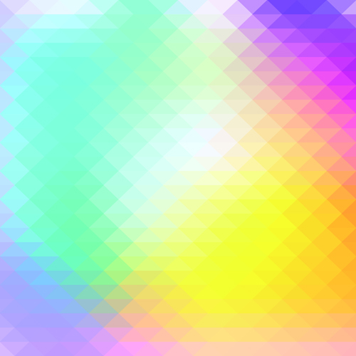 Geometric shapes colored blurred background vector 04