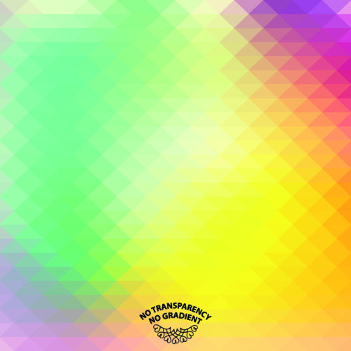 Geometric shapes colored blurred background vector 07