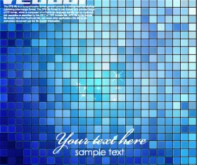 Glossy mosaic vector background material